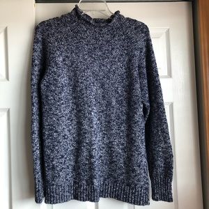 L.L. Bean 100% Cotton Slight TurtleNeck Sweater Size Medium.